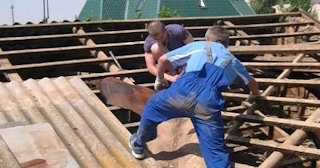 Демонтаж крыши в Благовещенске - стоимость работ от 731 рублей за м2